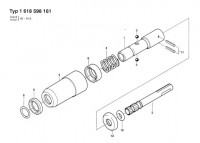 Bosch 1 618 598 161 ---- Bit holder Spare Parts